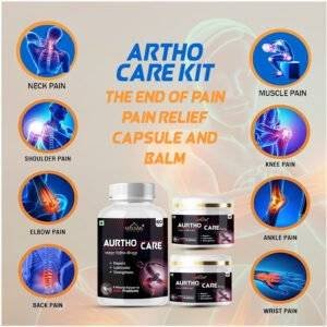 Sultan Night Aurtho Care Kit ( Combo Balm and Capsule) - Lubricates Joints | Strength Muscle and Cartilages